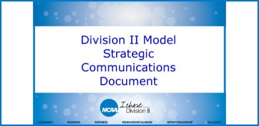 Model communications document now available for DII membership